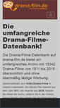 Mobile Screenshot of drama-film.de
